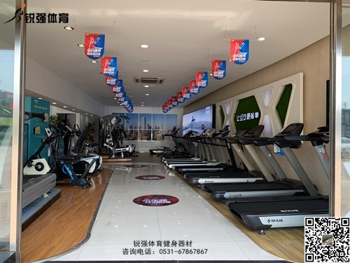 公海彩船店内的跑步机