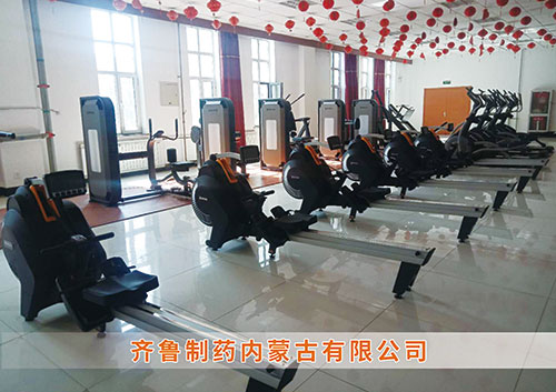 公海彩船为​齐鲁制药内蒙古分公司打造健身房